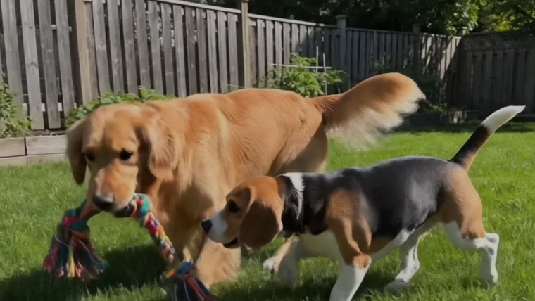 Video thumbnail in the PetLawn listing gallery