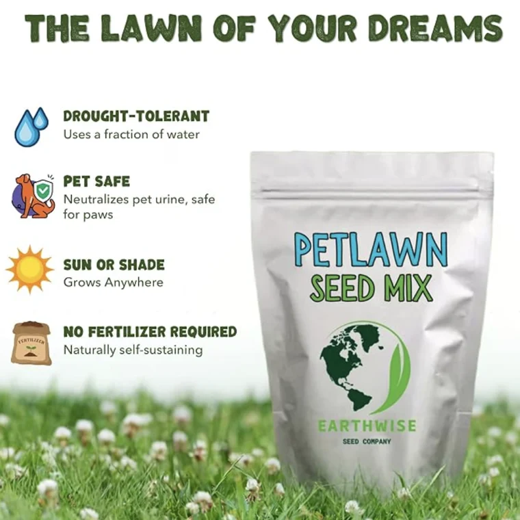 Earthwise x PetLawn | Alternative Lawn Seed