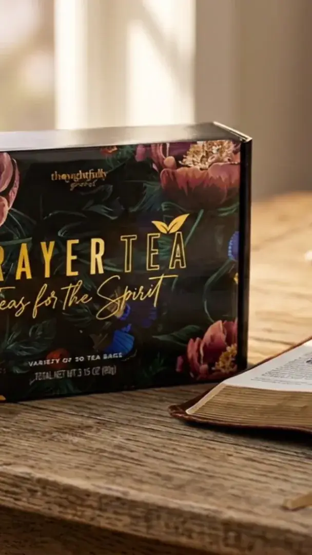 AI product video still — Thoughtfully Amazon affirmations campaign