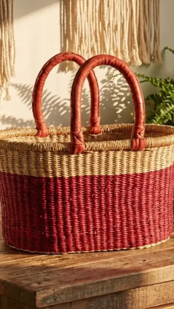 AI product video still — farmers basket Amazon listing campaign